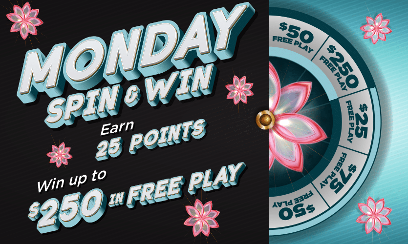 Monday Spin and Win
