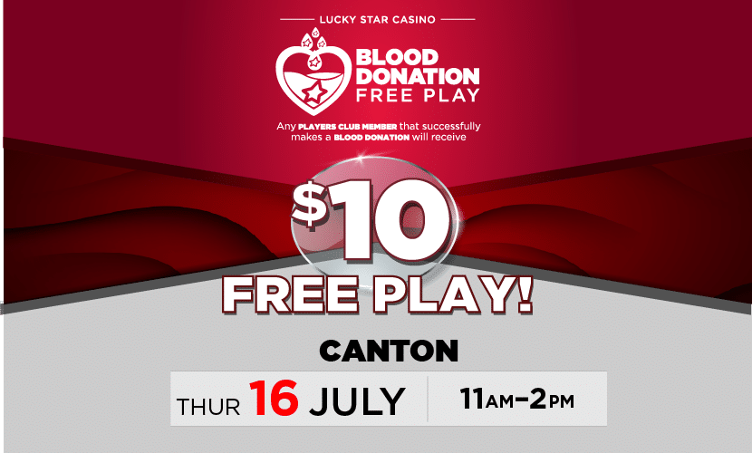 July Canton Blood Drive