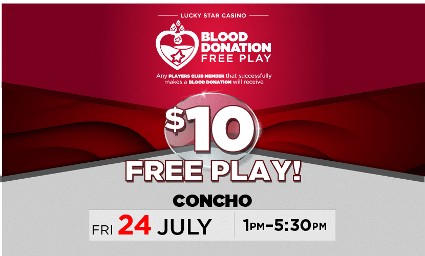 July Concho Blood Drive