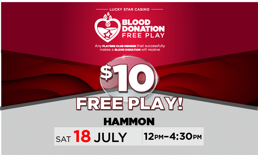 July Hammon Blood Drive