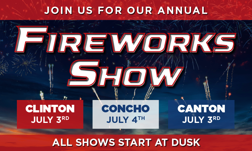 July 4th Fireworks 2026
