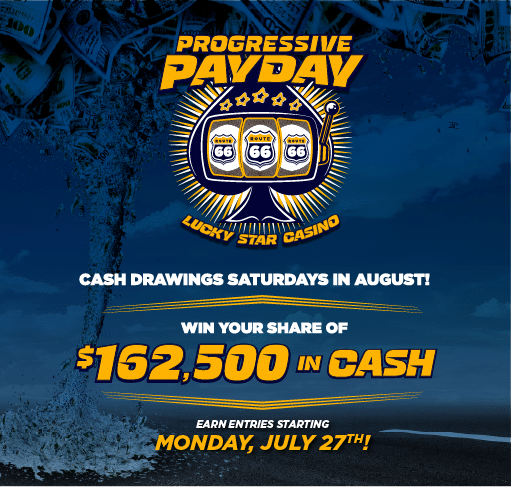 August Progressive Payday
