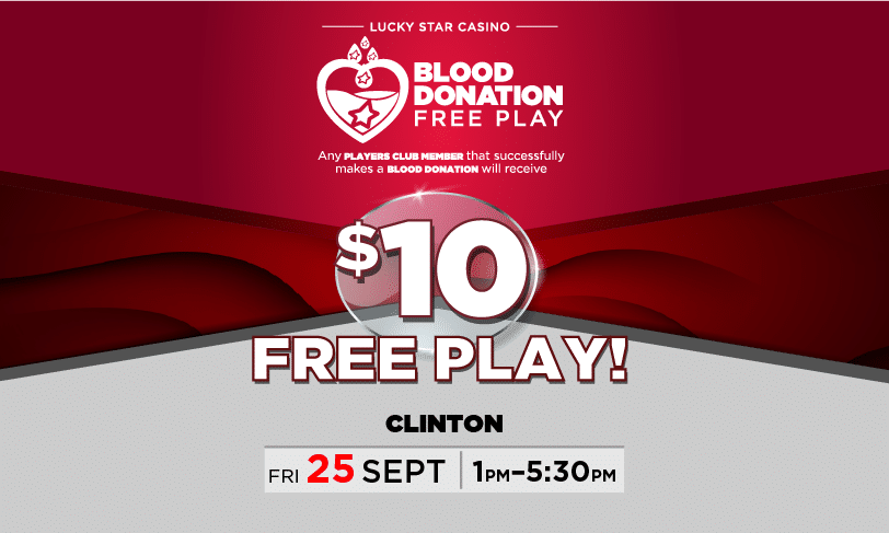9/26 Clinton Blood Drive
